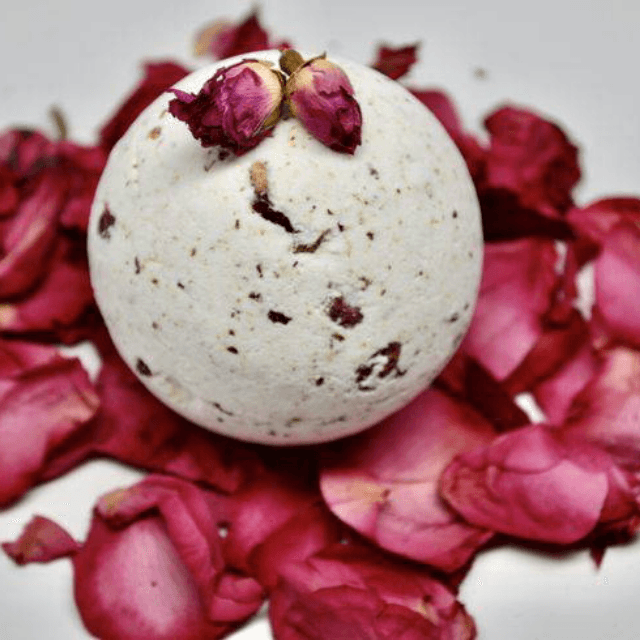 Rose&Jojoba Oil Bath Bomb