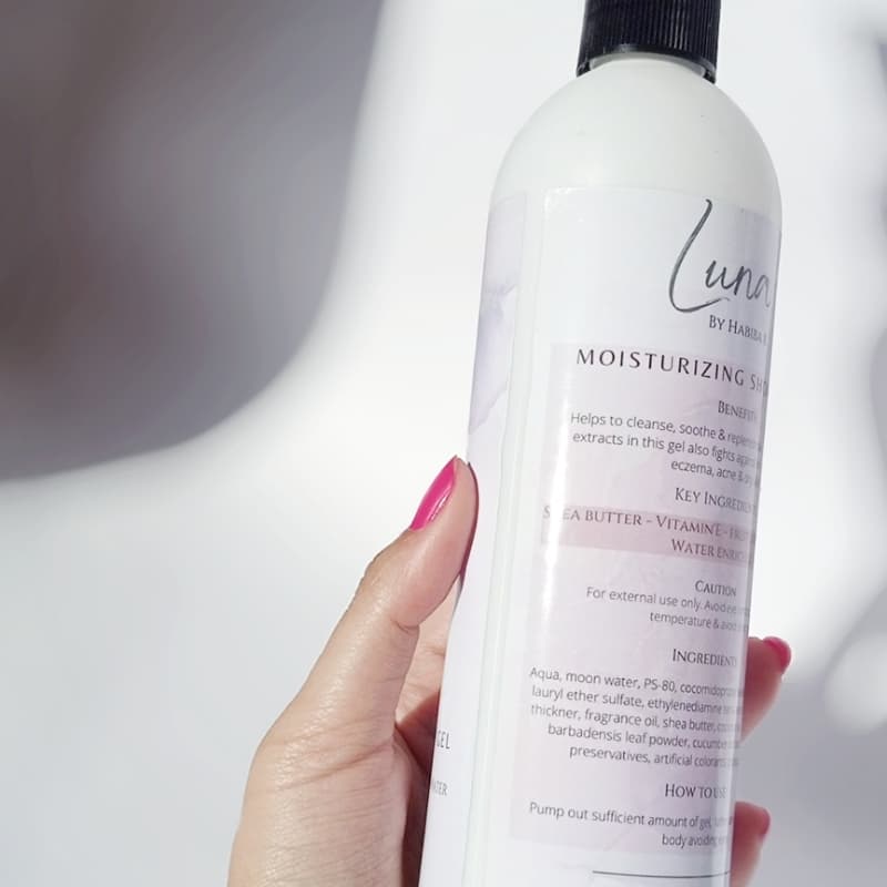 "LUNA" luxurious moisturizing shower gel - The Body Luxe