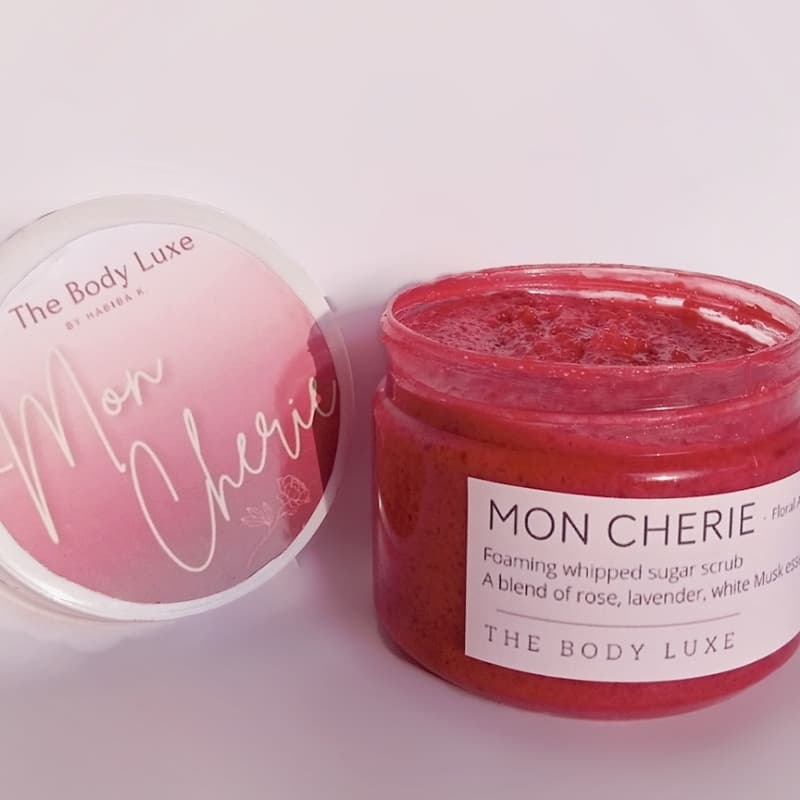 Mon Cherie - floral affair body scrub