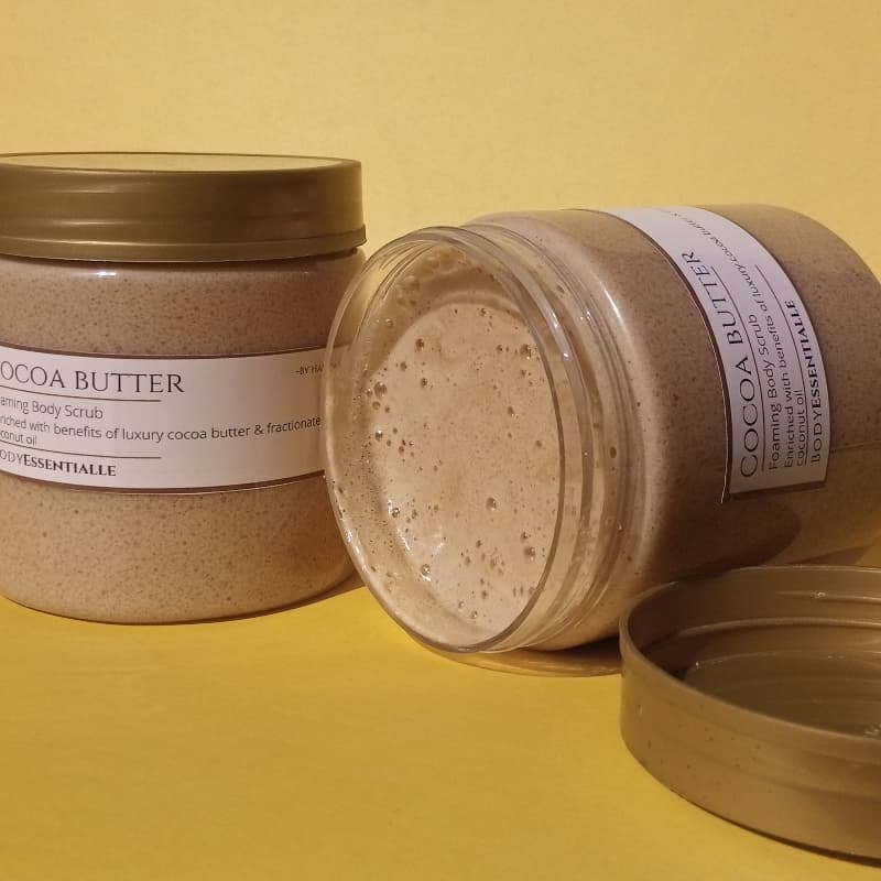 Cocoa Butter enriched body scrub - Jumbo Size