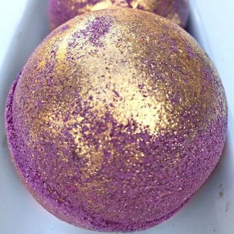 Purple Metallic Bomb.