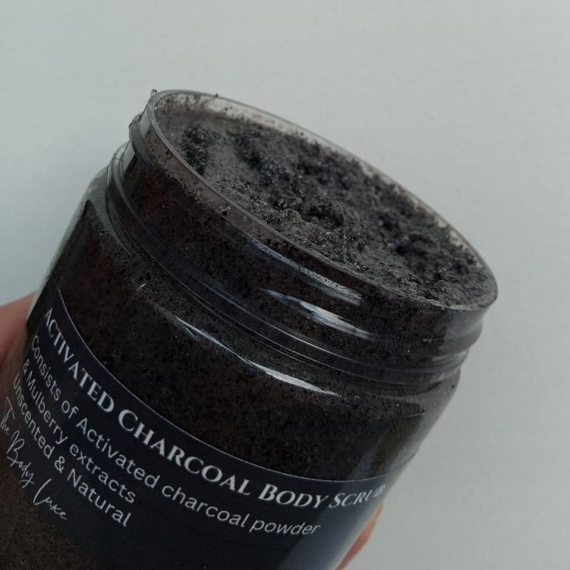 Activated Charcoal Jumbo Body Scrub