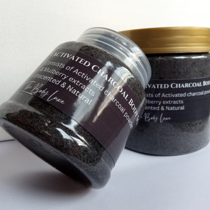 Activated Charcoal Body Scrub - Regular size