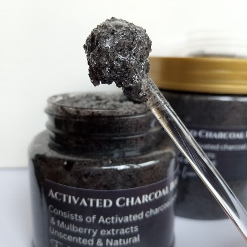 Activated Charcoal Body Scrub - Regular size