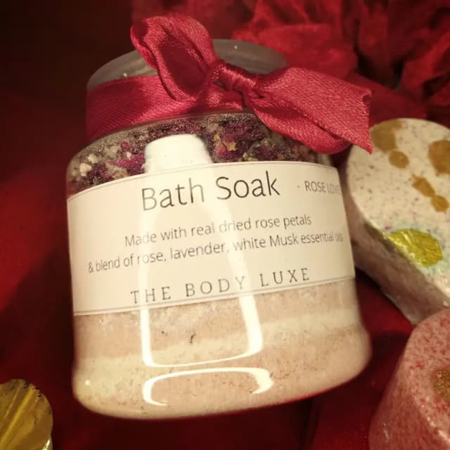 Rose Love Bath Soak Jar - Regular Size