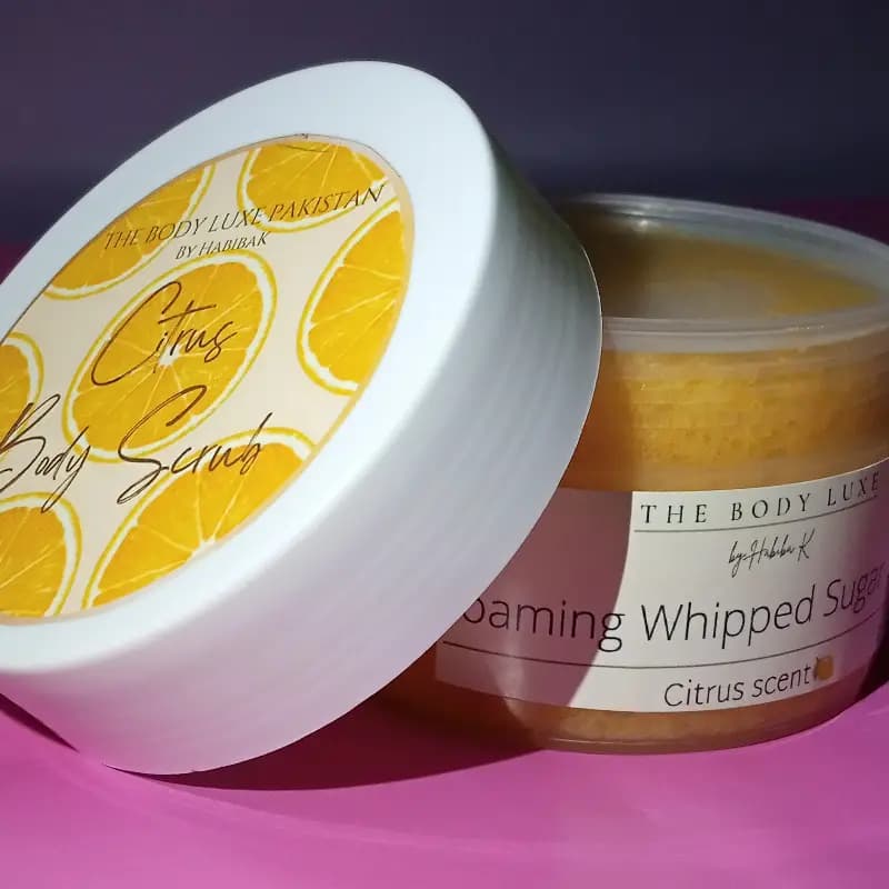 Citrus Scent  Body Scrub - Large Size
