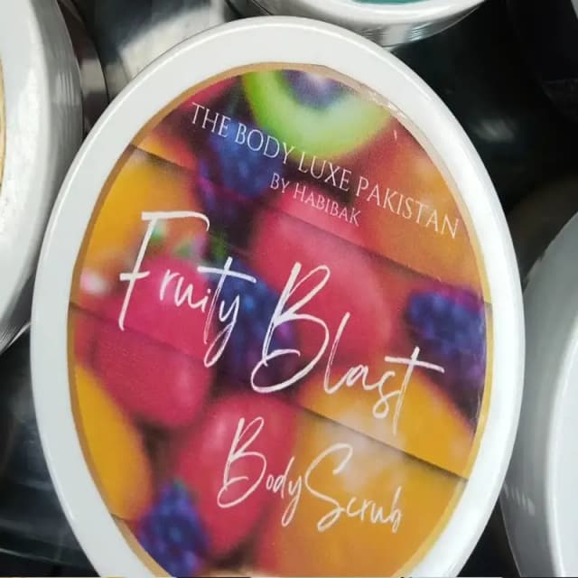 Fruity Blast - Body Scrub in large size