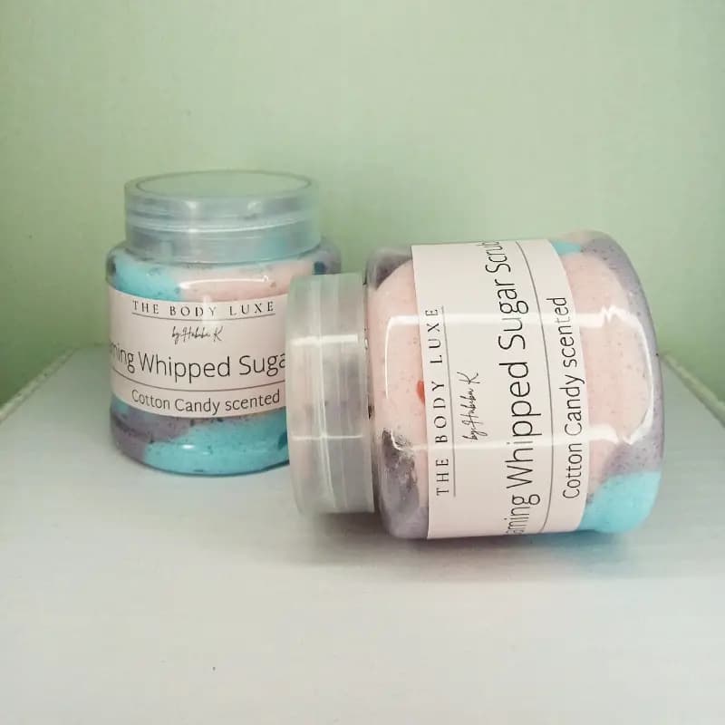 Cotton Candy Scented Body Scrub - Regular size