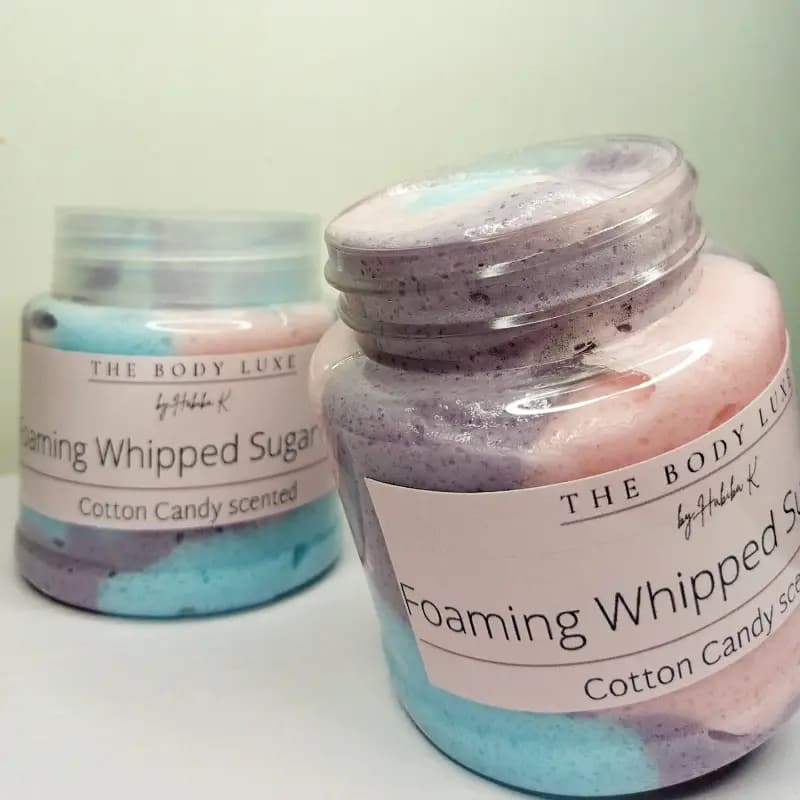 Cotton Candy Scented Body Scrub - Regular size